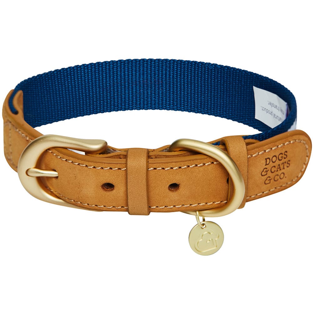 Dog Collar DOGS & CATS & CO. A la Mode Dog Collar Taupe / Small